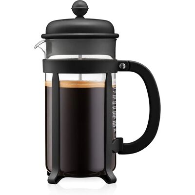 BODUM Java 1908-01 - 1,0 L - Borosilikat-Glas-Karaffe - Edelstahl-Topf - Kaffeemaschine BODUM Java 1908-01 - 1,0 L - Borosilikat-Glas-Karaffe - Edelstahl-Topf - Kaffeemaschine