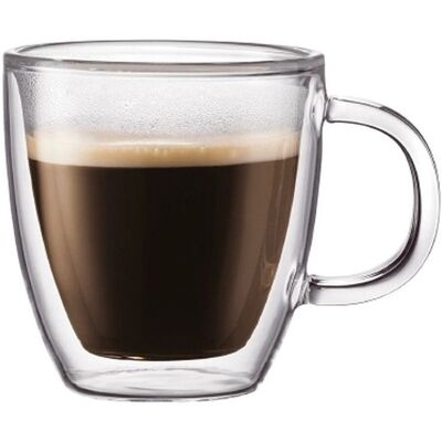 Bodum Bistro Espresso Kopp 2 Delers Sett Bodum Bistro Espresso Kopp 2 Delers Sett