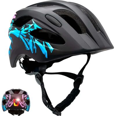 Crazy Safety Kinderhelm Blau Graffiti - EN1078 Zertifiziert Crazy Safety Kinderhelm Blau Graffiti - EN1078 Zertifiziert