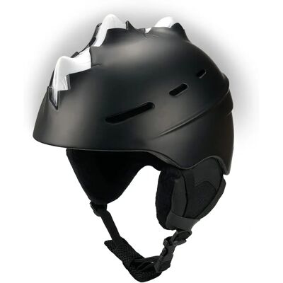 Crazy Safety Knochenstachel Skihelm - Schwarz - EN 1077 Crazy Safety Knochenstachel Skihelm - Schwarz - EN 1077