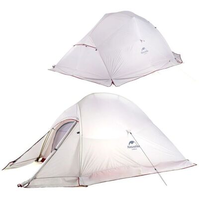 Naturehike - New Kilimanjaro 2P - Tent - Grey - Self standing - Lightweight Naturehike - New Kilimanjaro 2P - Tent - Grey - Self standing - Lightweight