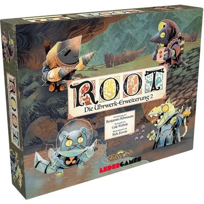 Spielworxx Root Uhrwerk 2 - Tábla játék - 1-4 játékos - 10 éves kortól Spielworxx Root Uhrwerk 2 - Tábla játék - 1-4 játékos - 10 éves kortól