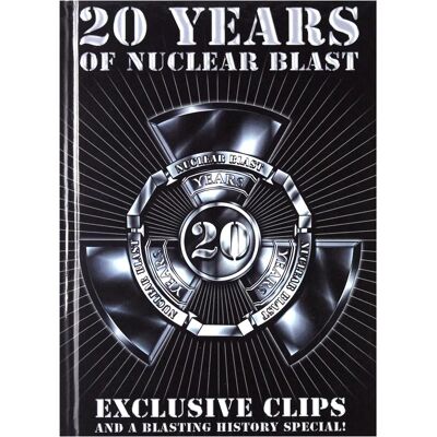VARIOUS 20 Ans de Nuclear Blast - DVD - Région 2 - Publicité VARIOUS 20 Ans de Nuclear Blast - DVD - Région 2 - Publicité