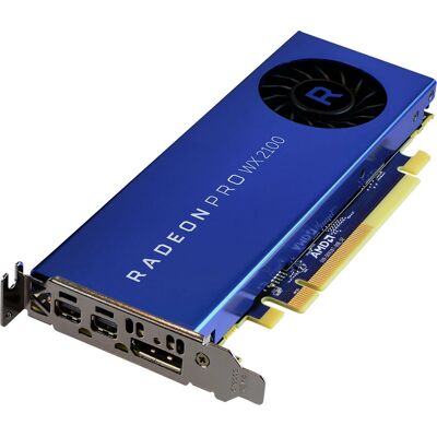Carte graphique AMD Radeon Pro WX 2100 - Station de travail - Publicité Carte graphique AMD Radeon Pro WX 2100 - Station de travail - Publicité