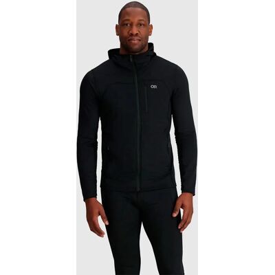 Outdoor Research Vigor Grid Fleece Full Zip Hoodie - Negro - Hombre - Sweatshirt Outdoor Research Vigor Grid Fleece Full Zip Hoodie - Negro - Hombre - Sweatshirt
