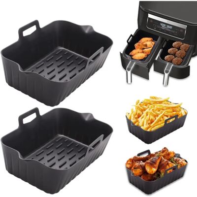 Alyvisun - 2x Siliconen Inzet - Airfryer Accessoire Alyvisun - 2x Siliconen Inzet - Airfryer Accessoire