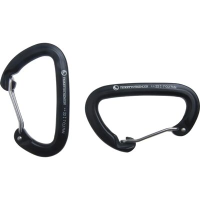 Ticket To The Moon TMBINER22 Aluminium Karabiner - Vergrendeling, 8,5x5,2cm - Karabiner Ticket To The Moon TMBINER22 Aluminium Karabiner - Vergrendeling, 8,5x5,2cm - Karabiner