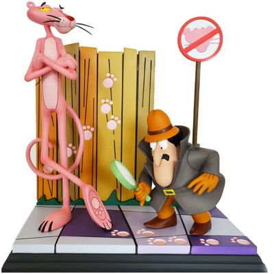 Statua Pink Panther & L'Inspecteur - Hollywood Collectibles Group Edizione Limitata 41cm Statua Pink Panther & L'Inspecteur - Hollywood Collectibles Group Edizione Limitata 41cm