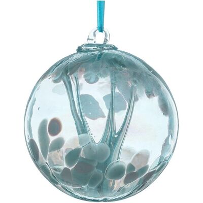 Sienna Glass 10cm Pastel Blue Spirit Ball - Glass Spirit Ball Sienna Glass 10cm Pastel Blue Spirit Ball - Glass Spirit Ball