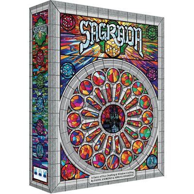 Floodgate Games Sagrada Jeu de Plateau - Stratégie & Art - Publicité Floodgate Games Sagrada Jeu de Plateau - Stratégie & Art - Publicité