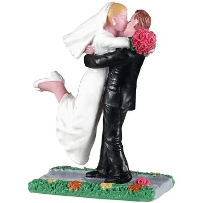 Lemax Die Frischvermählten - Hochzeitspaar Figur - Weihnachtsdorf Dekoration Lemax Die Frischvermählten - Hochzeitspaar Figur - Weihnachtsdorf Dekoration