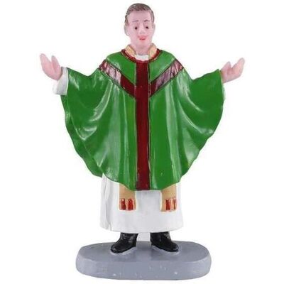 Lemax Parroco - Figura per villaggio di Natale 7,2 x 5,5 x 2,5 cm Lemax Parroco - Figura per villaggio di Natale 7,2 x 5,5 x 2,5 cm