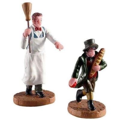 Lemax Artful Dodger Set di 2 Figurine per Villaggio di Natale Lemax Artful Dodger Set di 2 Figurine per Villaggio di Natale