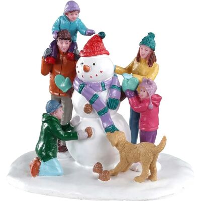 Lemax Snowman Teamwork - Scena Natalizia Lemax Snowman Teamwork - Scena Natalizia