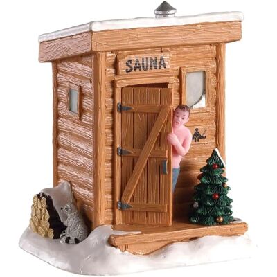 Lemax Il fait froid dehors - Maison de Noël - Publicité Lemax Il fait froid dehors - Maison de Noël - Publicité