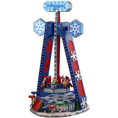 Decorazione Natalizia Lemax Fiocco di Neve Rotante Decorazione Natalizia Lemax Fiocco di Neve Rotante