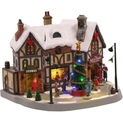Lemax The Bell & Thistle Tavern - Mehrfarbig - 23,8x19x22,5cm - Weihnachtsdekoration Lemax The Bell & Thistle Tavern - Mehrfarbig - 23,8x19x22,5cm - Weihnachtsdekoration
