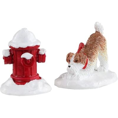 Lemax Idranti Innevati, Set 2 - Decorazione Villaggio Natalizio Lemax Idranti Innevati, Set 2 - Decorazione Villaggio Natalizio