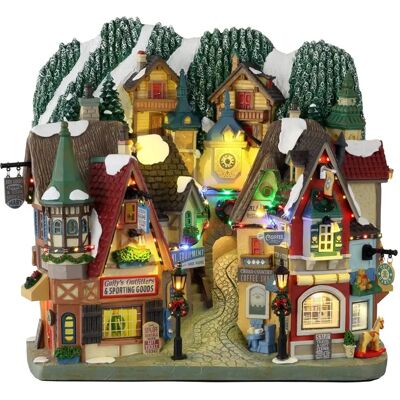 Lemax Pueblo de Montaña - Hinterland Holiday Escena Navideña - 27cm Lemax Pueblo de Montaña - Hinterland Holiday Escena Navideña - 27cm