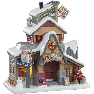 Lemax Lemax S'mores & Snow Edificio de Navidad de Porcelana Lemax Lemax S'mores & Snow Edificio de Navidad de Porcelana