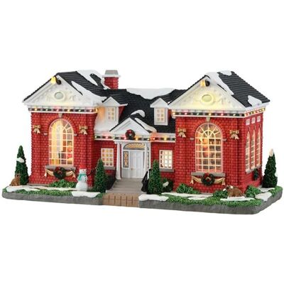 Lemax Biblioteca Pública - Edificio iluminado con adaptador de 4.5V - Pueblo de Navidad Lemax Biblioteca Pública - Edificio iluminado con adaptador de 4.5V - Pueblo de Navidad
