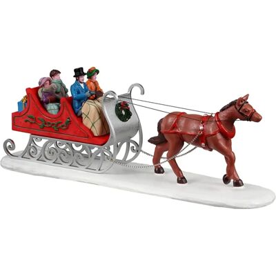 Lemax Viktorianischer Schlitten - Weihnachtsdorf Dekoration Lemax Viktorianischer Schlitten - Weihnachtsdorf Dekoration