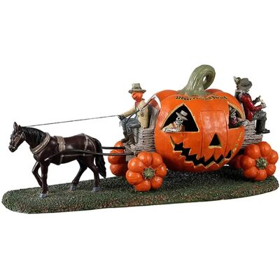 LEMAX Spooky Pumpkin Express - Decoración de Pueblo Navideño LEMAX Spooky Pumpkin Express - Decoración de Pueblo Navideño