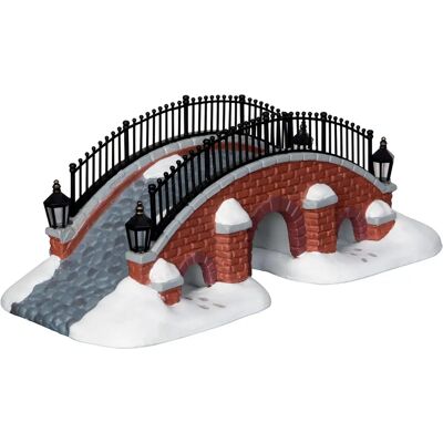 Lemax Cold Creek Bridge - Accesorio para pueblo navideño Lemax Cold Creek Bridge - Accesorio para pueblo navideño