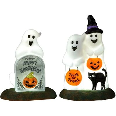 Lemax Lemax Halloween Geister Set aus 2 - Halloween Dekoration Lemax Lemax Halloween Geister Set aus 2 - Halloween Dekoration
