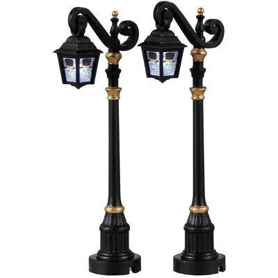 LEMAX Lámpara Decorativa Esqueleto - Pack de 2 - Navidad LEMAX Lámpara Decorativa Esqueleto - Pack de 2 - Navidad