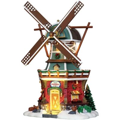 Moulin à vent Vail Village - Village de Noël en porcelaine - Publicité Moulin à vent Vail Village - Village de Noël en porcelaine - Publicité