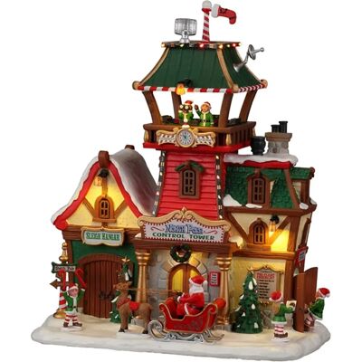 Lemax Nordpol Kontrollturm - Weihnachtsdorf Dekoration Lemax Nordpol Kontrollturm - Weihnachtsdorf Dekoration