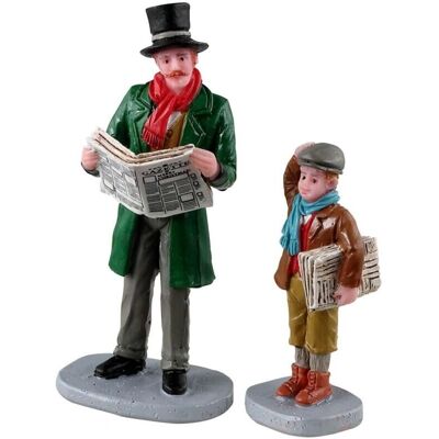 LEMAX - Merry Newsboy - 7.3 cm - Harz - Figur LEMAX - Merry Newsboy - 7.3 cm - Harz - Figur