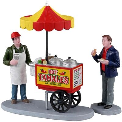 Lemax Tamale Wagen Set - Weihnachtsdeko - 2er Set Lemax Tamale Wagen Set - Weihnachtsdeko - 2er Set