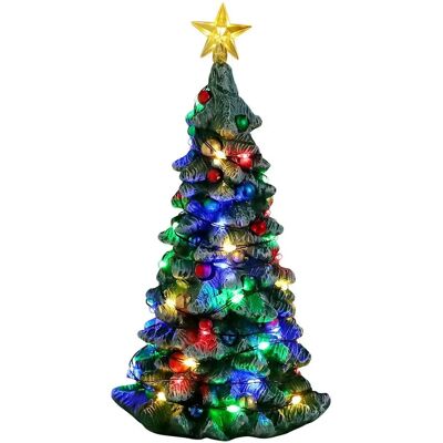 Albero di Natale Nevato LEMAX - Scena invernale elettrica 16,5cm Albero di Natale Nevato LEMAX - Scena invernale elettrica 16,5cm