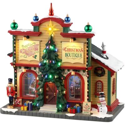 Lemax Cranberry Hill Weihnachtsboutique - Beleuchtetes Gebäude - Akku/Netzteil Lemax Cranberry Hill Weihnachtsboutique - Beleuchtetes Gebäude - Akku/Netzteil