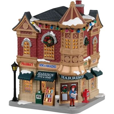 Decoración de Navidad Lemax Harrison Five & Dime en Porcelana - 13,9cm Decoración de Navidad Lemax Harrison Five & Dime en Porcelana - 13,9cm