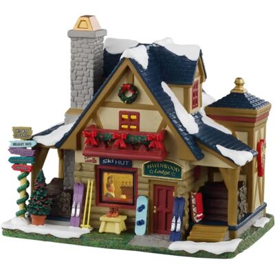 Lemax Havenwood Lodge - Pueblo Navideño de Porcelana - Vail Lemax Havenwood Lodge - Pueblo Navideño de Porcelana - Vail