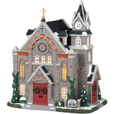Iglesia de San Lucas Lemax - Accesorio para pueblo navideño Iglesia de San Lucas Lemax - Accesorio para pueblo navideño