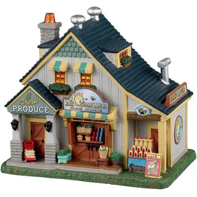 Lemax Mercado Mañana Ha Llegado - Pieza de Decoración Elegante Lemax Mercado Mañana Ha Llegado - Pieza de Decoración Elegante
