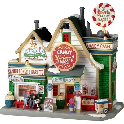 Lemax Candy Galore&More Edificio Navideño Iluminado - Harvest Crossing Lemax Candy Galore&More Edificio Navideño Iluminado - Harvest Crossing