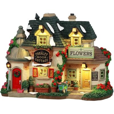 Casita de Navidad Caddington Village Lemax - Resina, 13.5x21x15.5cm Casita de Navidad Caddington Village Lemax - Resina, 13.5x21x15.5cm