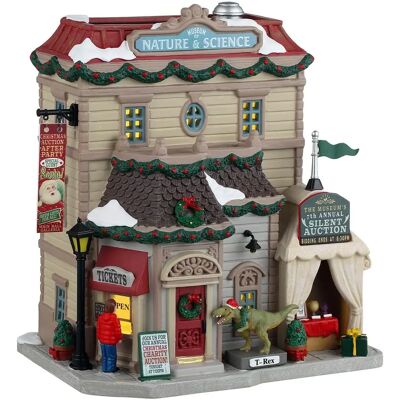 LEMAX - Museum Of Nature&Science - 17x22x25 cm LEMAX - Museum Of Nature&Science - 17x22x25 cm