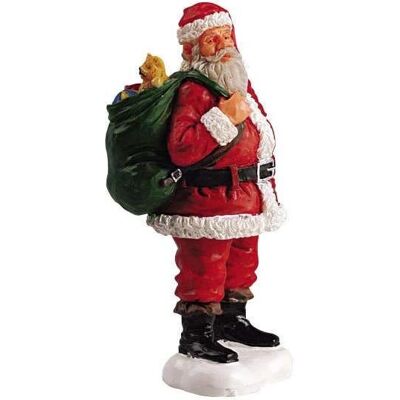Figura di Babbo Natale Lemax - Decorazioni Natalizie Figura di Babbo Natale Lemax - Decorazioni Natalizie