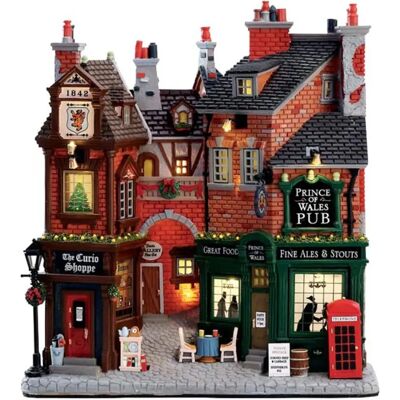Lemax English Lane - Bâtiment pour village de Noël - Multicolore - Publicité Lemax English Lane - Bâtiment pour village de Noël - Multicolore - Publicité