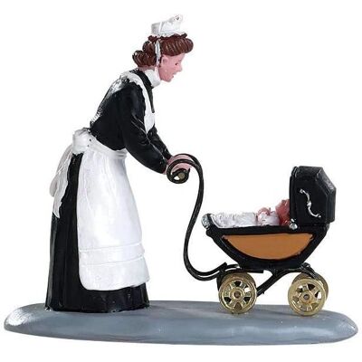 Lemax Nanny - Figurine de village de Noël Victorienne - Publicité Lemax Nanny - Figurine de village de Noël Victorienne - Publicité