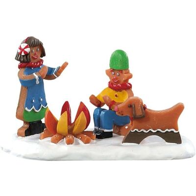 LEMAX - Biscotti da falò - 4,2 cm - Resina - Figurine LEMAX - Biscotti da falò - 4,2 cm - Resina - Figurine