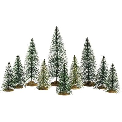 Lemax Pino Montaña - Set de 10 árboles de Navidad - 22cm Lemax Pino Montaña - Set de 10 árboles de Navidad - 22cm