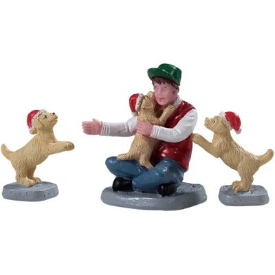 Lemax - Neue Welpen - Dekorative Figuren Lemax - Neue Welpen - Dekorative Figuren