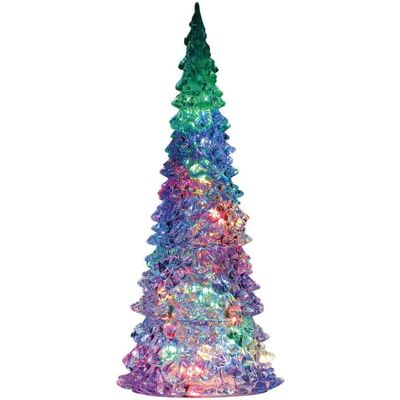 Albero Luminoso Multicolore Lemax - Decorazione Natalizia Albero Luminoso Multicolore Lemax - Decorazione Natalizia